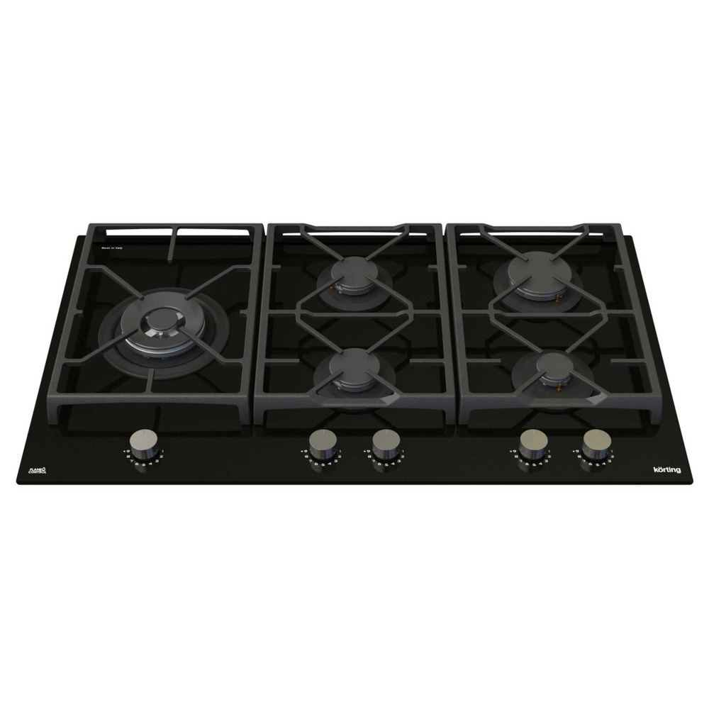 Газовая стеклянная варочная панель Korting HGG 9987 CTN FLC фото 2