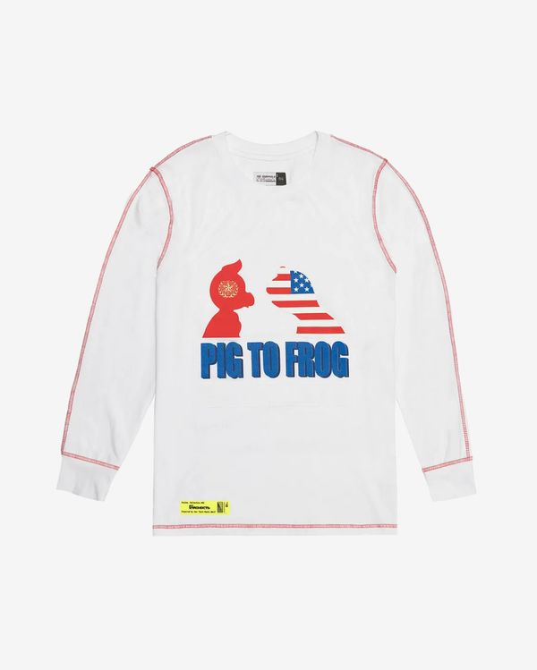 Лонгслив PTF Белый - фото 1