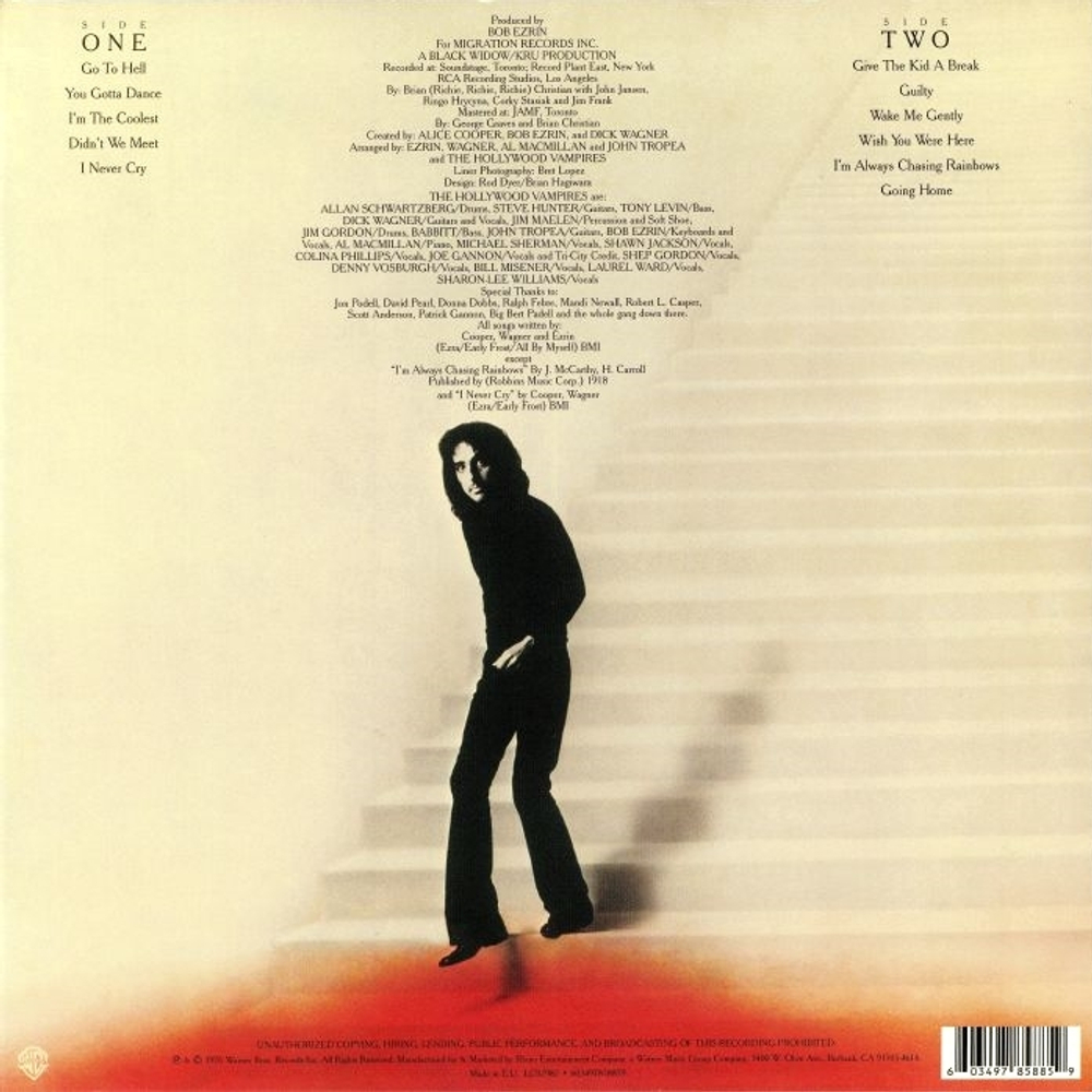 Alice Cooper / Alice Cooper Goes To Hell (Coloured Vinyl)(LP)