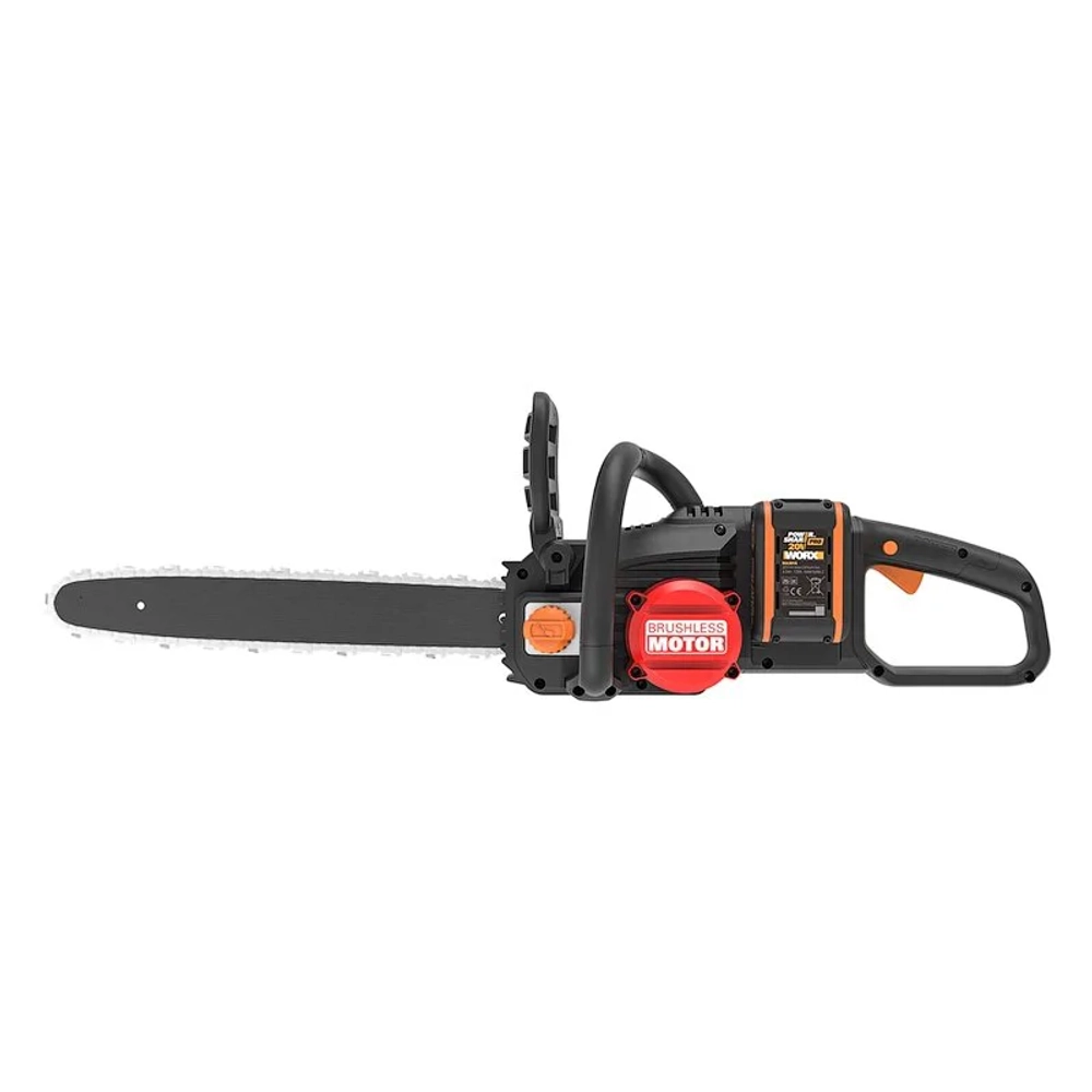 WORX WG385E цепная пила аккумуляторная (2 x 4 Ач, ЗУ)