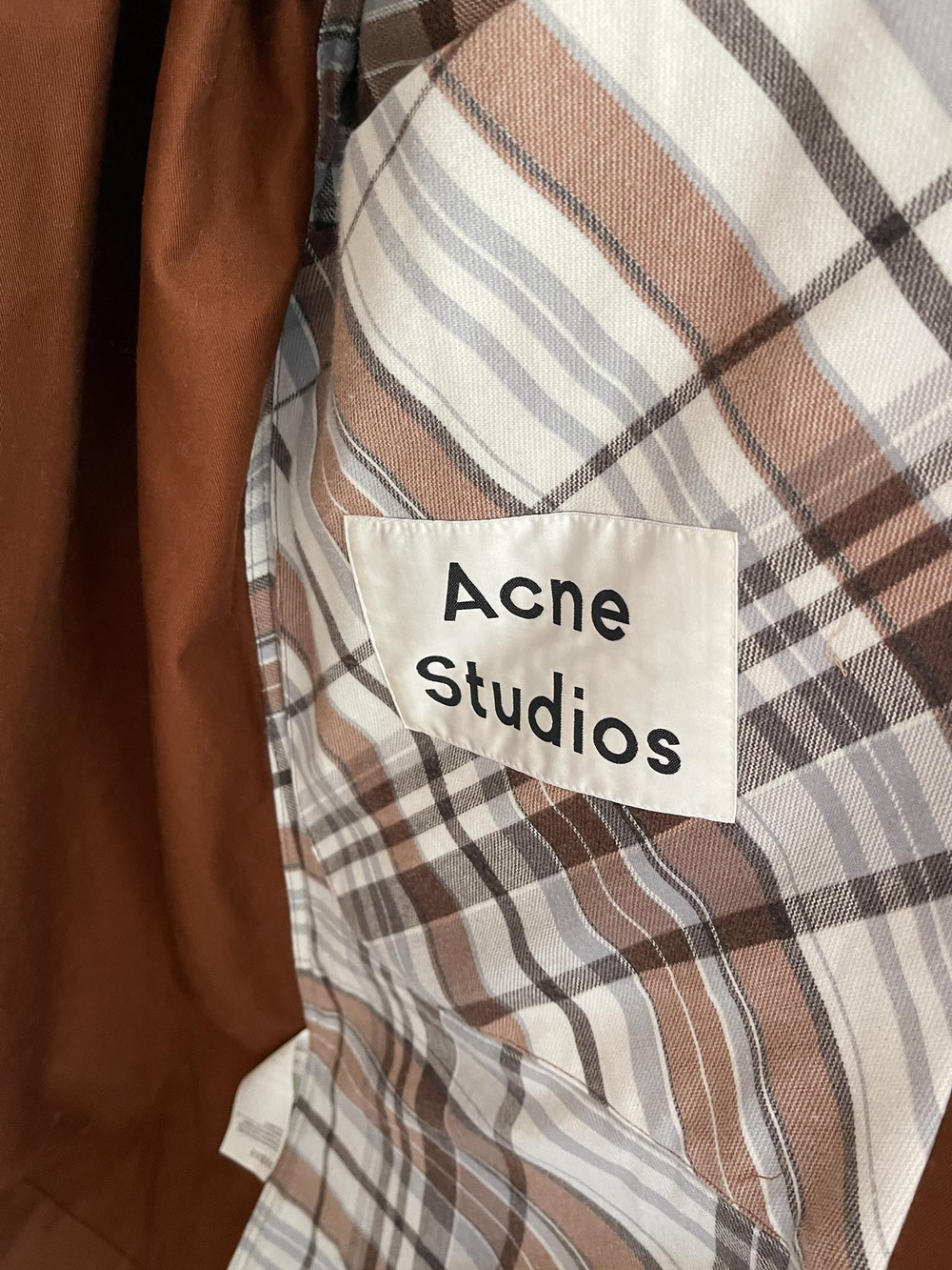 Новый тренч Acne Studios, S/M