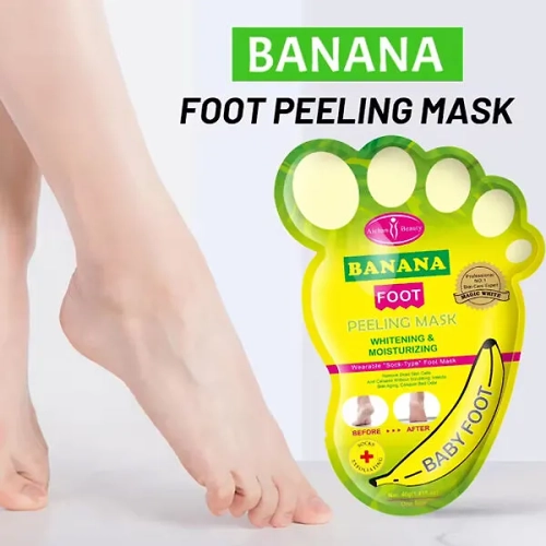 Отшелушивающая маска-носочки с экстрактом банана Aichun Beauty Banana Peeling Foot Mask, 40г