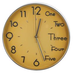 GAEM Часы настенные декоративные (1xАА н/п), L29,5 W4 H29,5 см