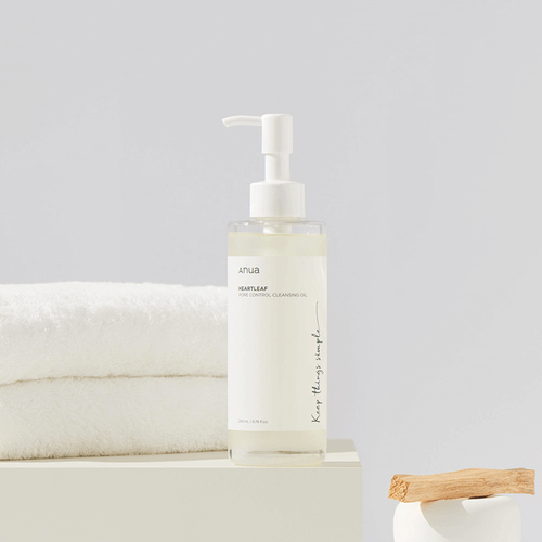 Anua Очищающее гидрофильное масло с экстрактом хауттюйни - Heartleaf Pore Control Cleansing, 200мл.