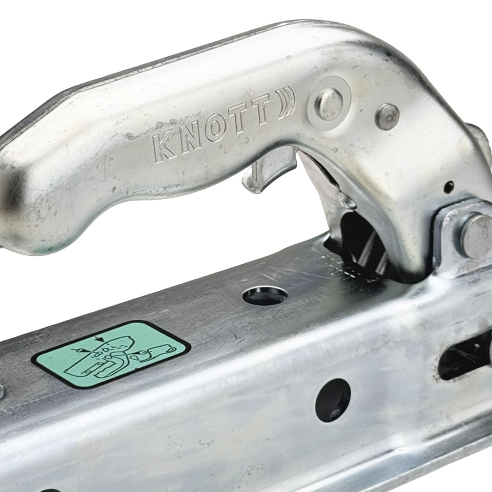Головка сцепная KQ 14A N3 50х50 гор/верт (1400 кг.) Knott