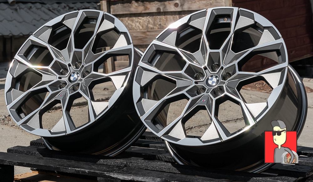 Кованые диски BMW 913 M 21x9.5/10.5 et32/43 5x112