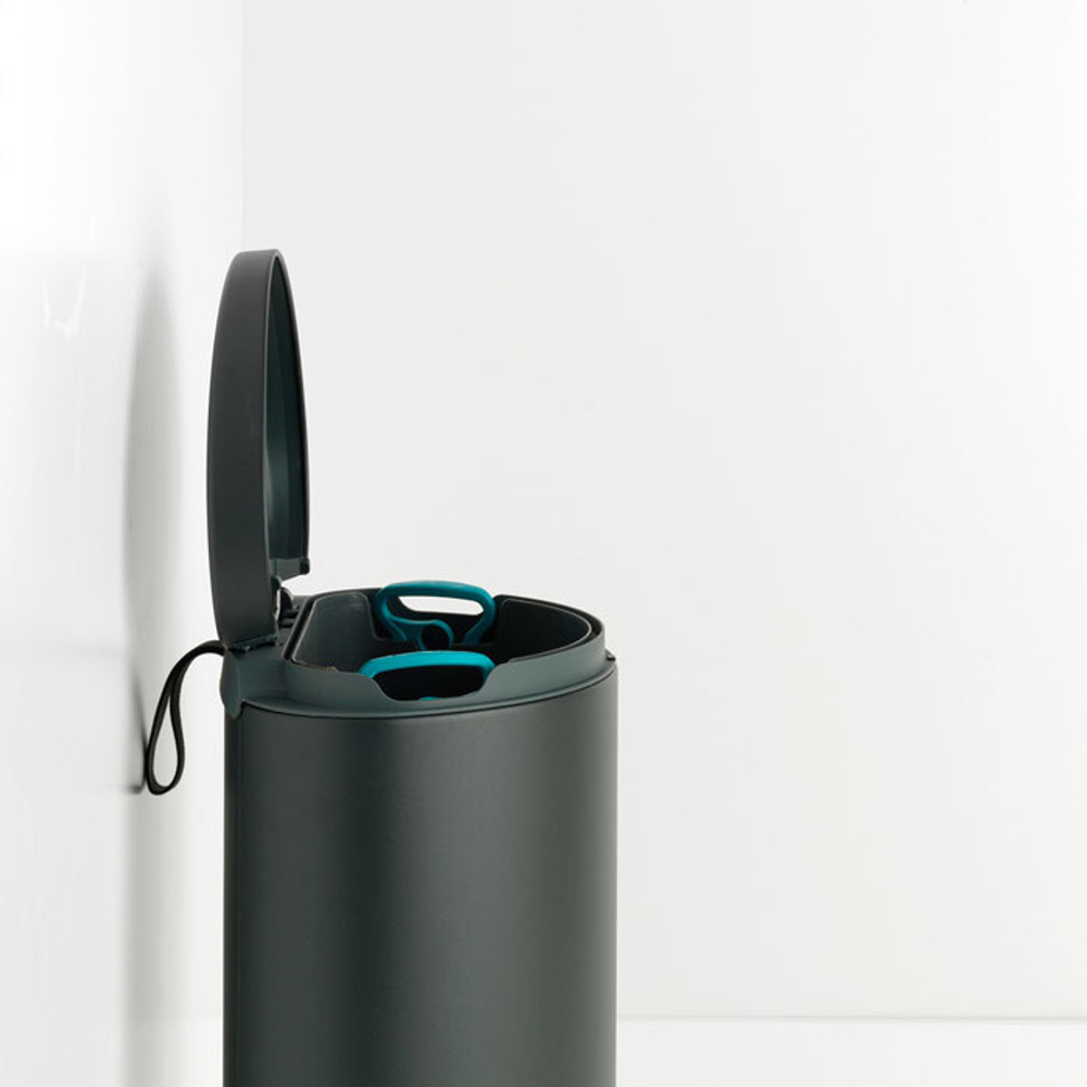 Мусорный бак с педалью 30л FB Brabantia Минерально-графитовый