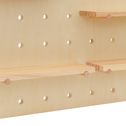 Полка настенная 60х120см Bergenson Bjorn Shely светлое дерево