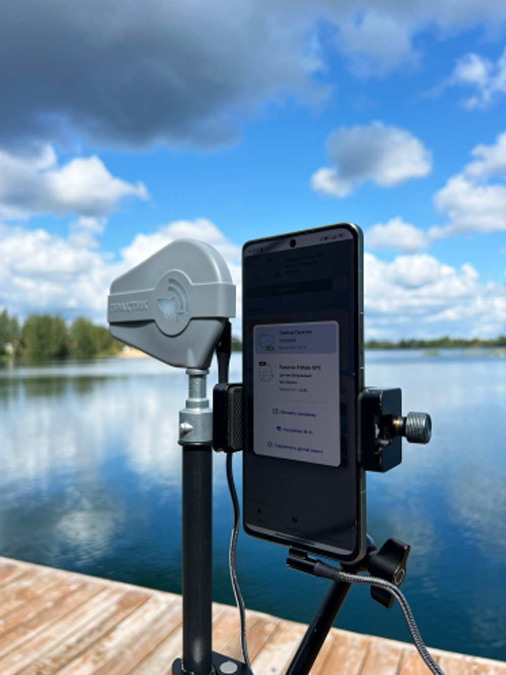 Беспроводной эхолот "Практик 8 Маяк Лайт"(подключение к приложению "Мой Практик")