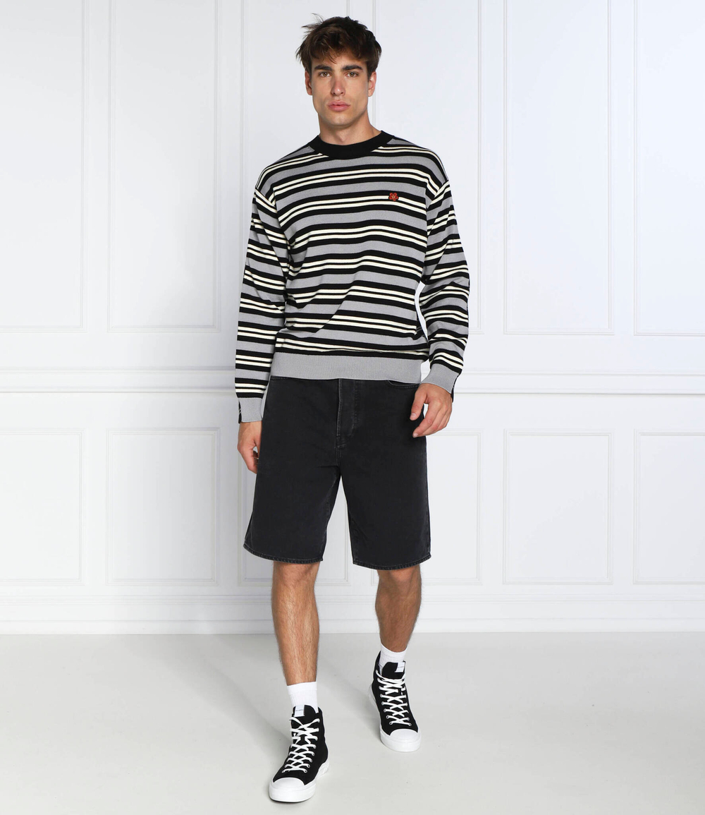 Хлопковый свитер Kenzo - серый(FC65PU3373CC)