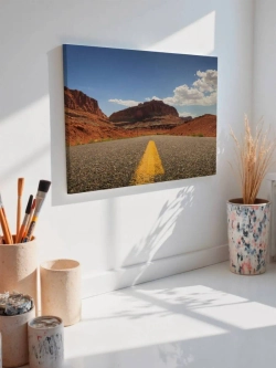 Картина на стену 40 X 50 Дорога каньон