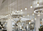 Pendant design lamp Crystal Bulb by Lee Broom (3 suspension)