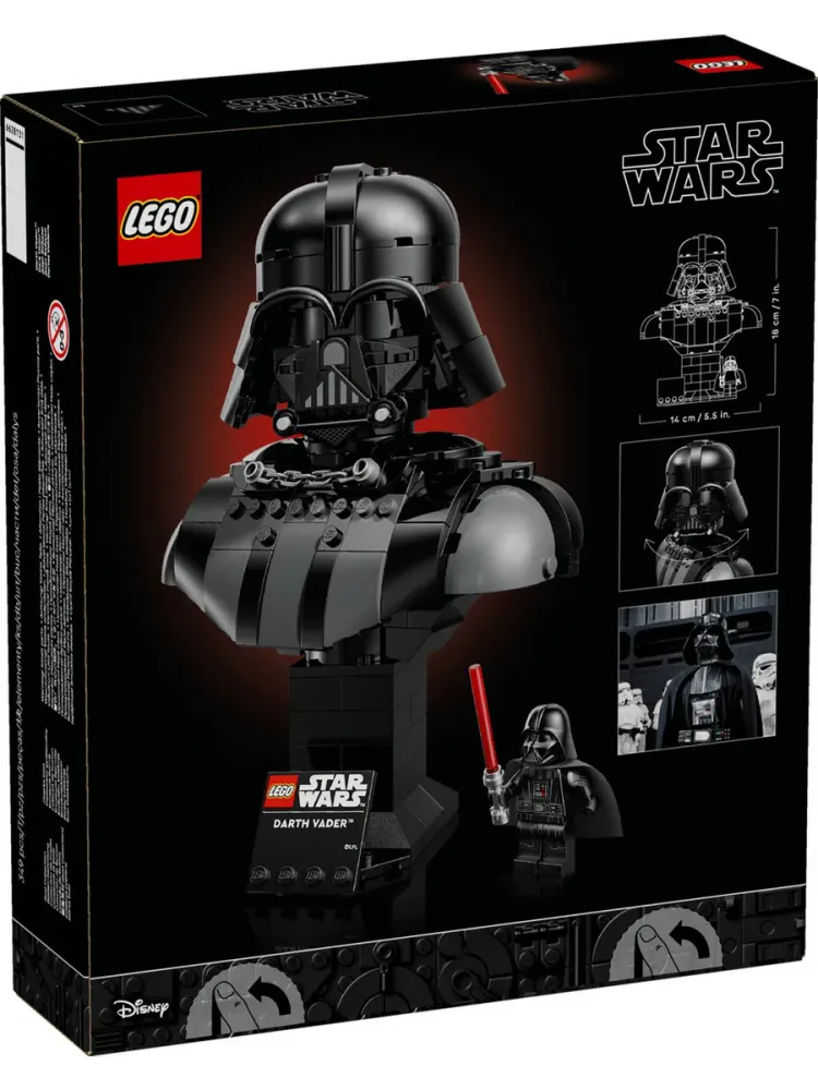 Конструктор Star Wars 75439 Бюст Дарта Вейдера