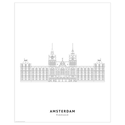 IKEA BILD  (ИКЕА БИЛД)  -  Плакат, Рейксмузеум, Амстердам, 40x50 см.