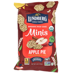 Lundberg, органические рисовые мини-печенья, со вкусом яблочного пирога, 142 г (5 унций)