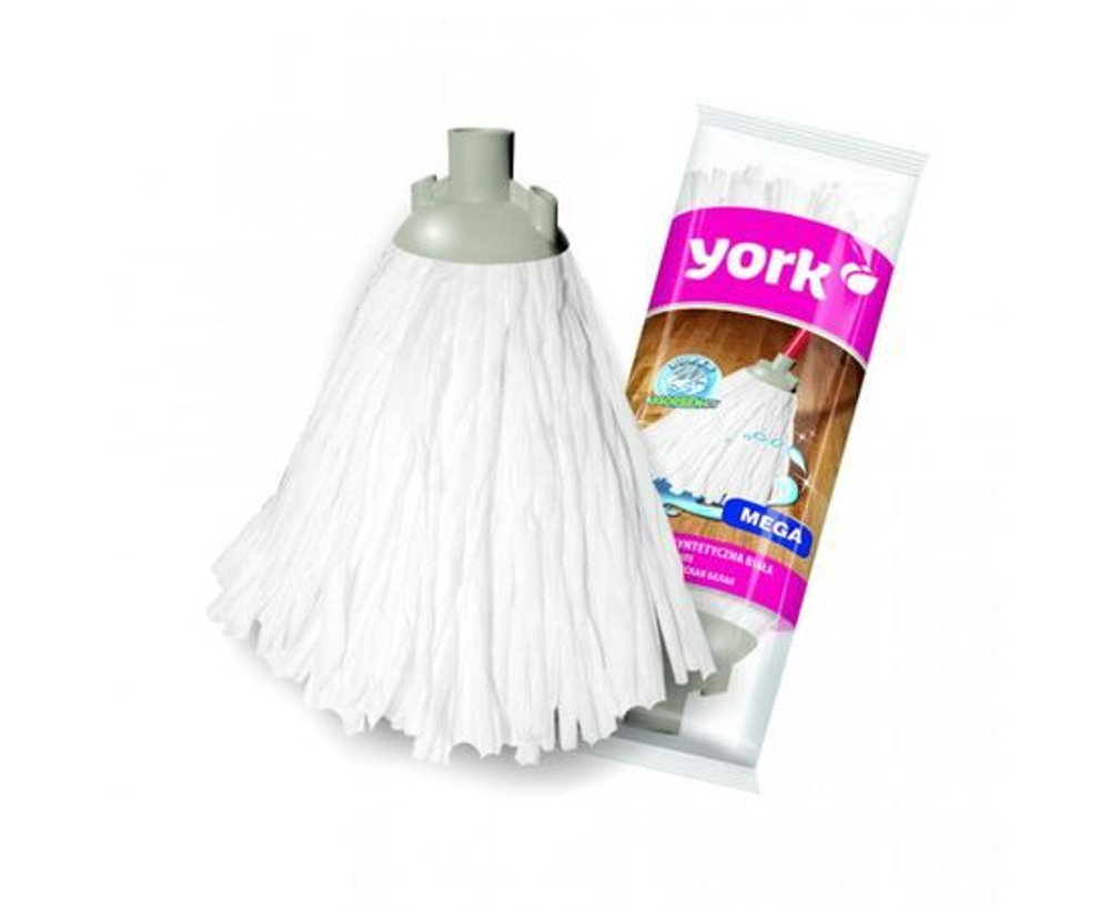 Насадка МОП для швабры веревочная вискоза (юбка) длина 26см Мега 78010 York