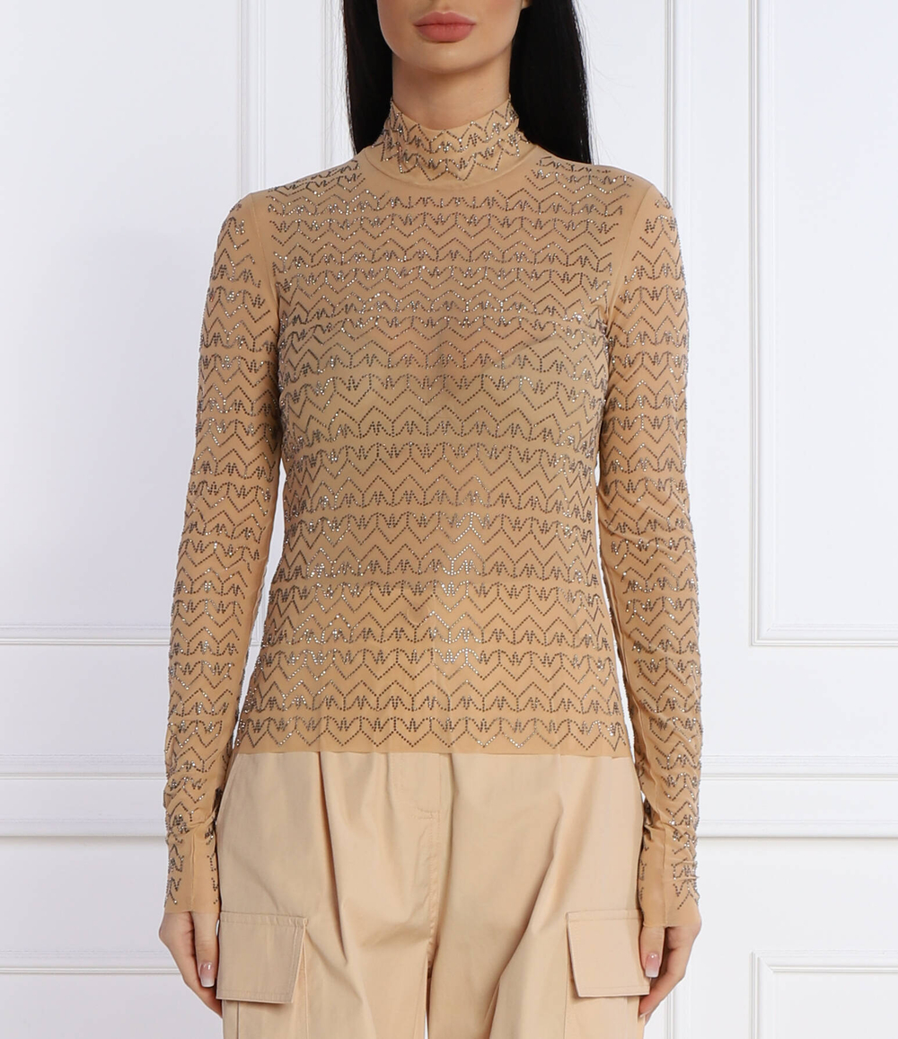 Блузка Patrizia Pepe - бежевый(8M1590 J166)