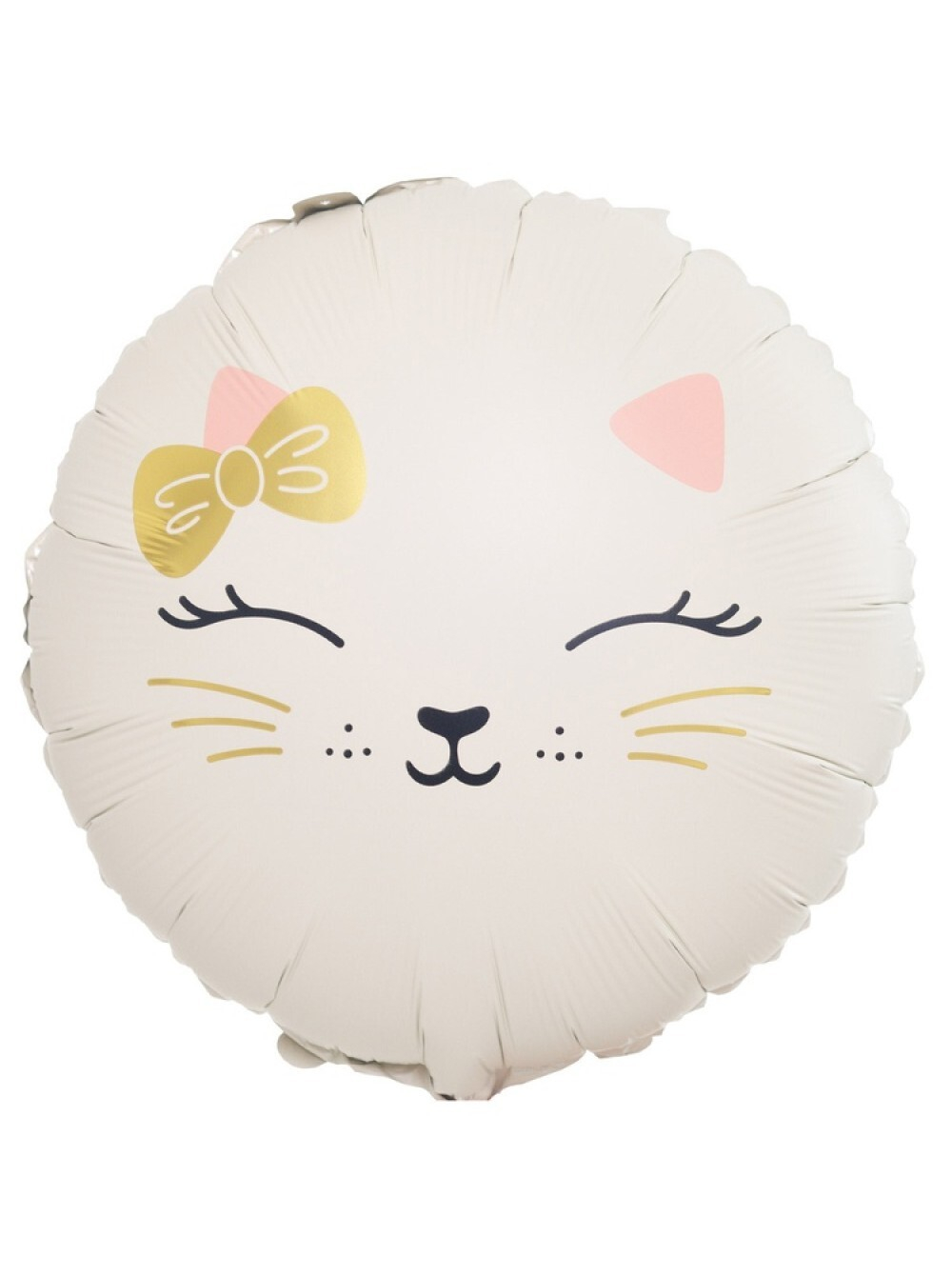 Фольга шар Кошечка с бантом 18"/46 см Китай