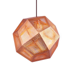 Подвесной дизайнерский светильник  Etch by Tom Dixon (бронзовый)