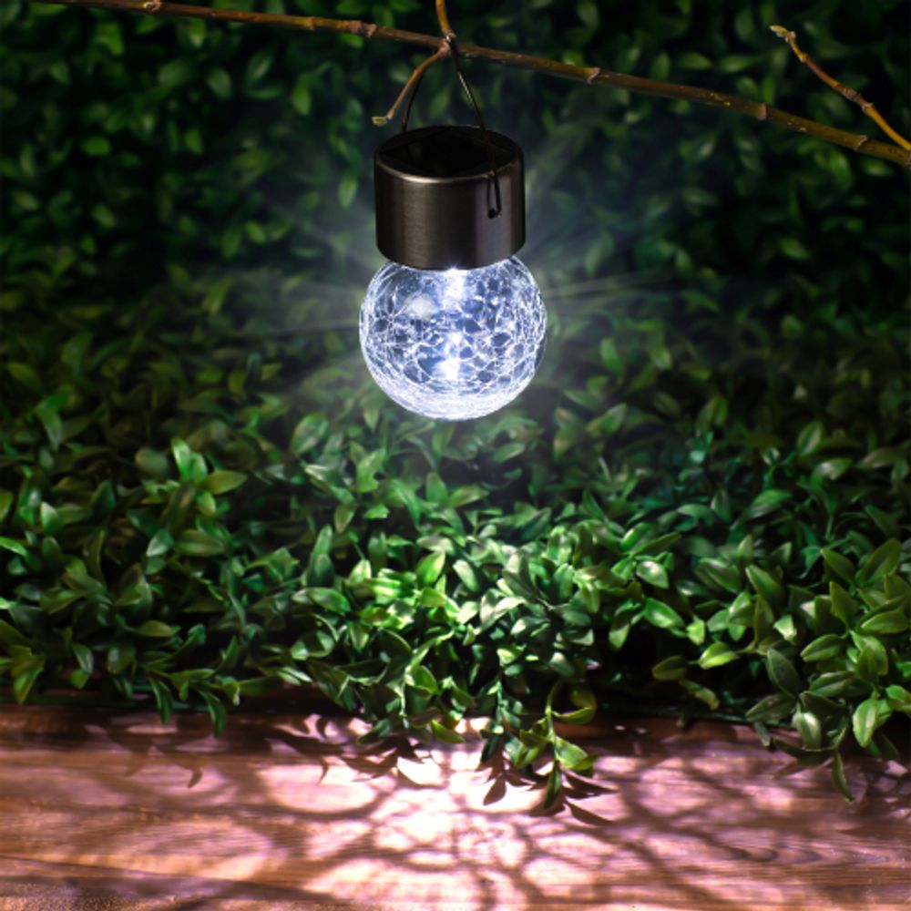 Светильник уличный ЭРА ERASF22-32 подвесной на солнечной батарее Лампочка | Садовые декоративные светильники