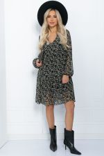 Платье Виорика (черно-желтое) П11726 LT Collection