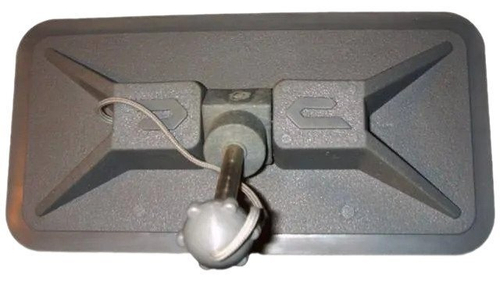 Уключина Мнев светло-серый ПВХ