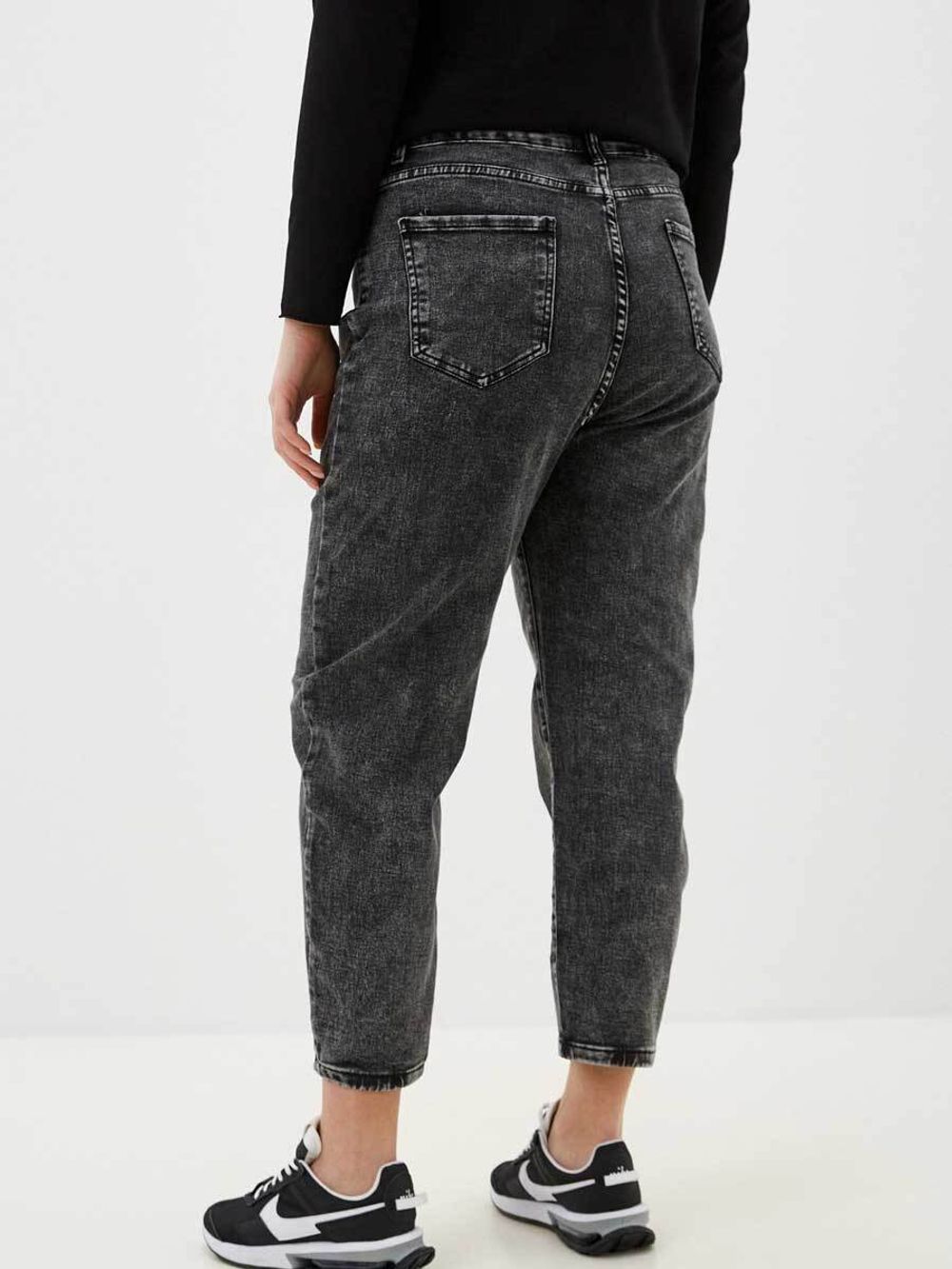 Джинсы больших размеров на молнии