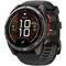 Умные часы Garmin Fenix 8 Pro MicroLED 51 мм, сапфировое стекло, титановый корпус Carbon Gray DLC, черно-серый ремешок