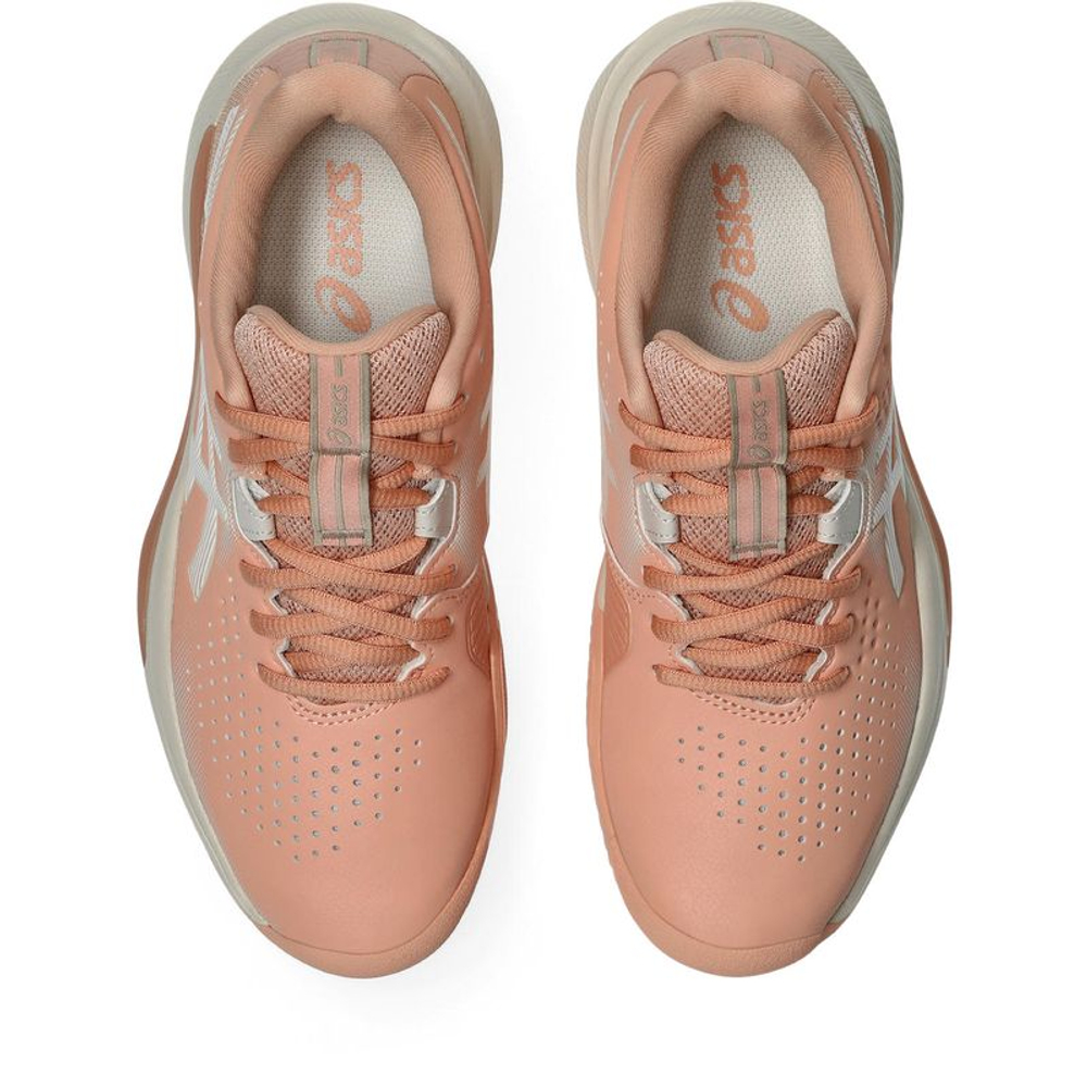 Женские теннисные кроссовки Asics Gel-Challenger 15 Clay - cantaloupe/white