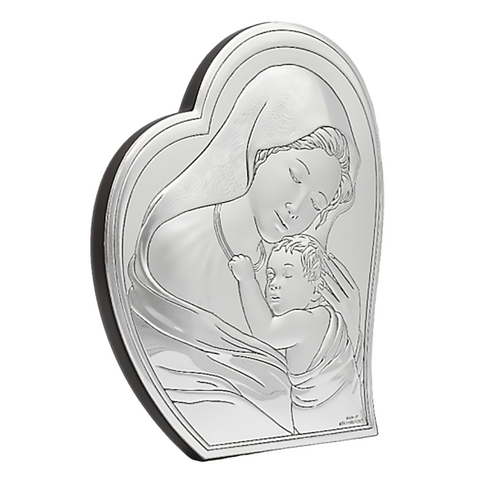 Миниатюра "Богородица с младенцем".