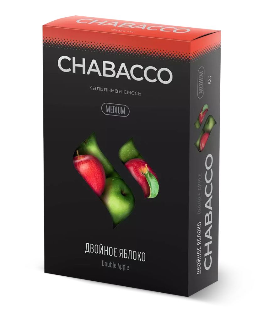 Chabacco Medium - Double Apple (50г)