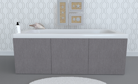 Экран под ванну откидной TR-6-404 буше