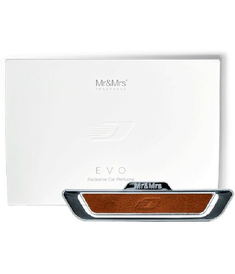 Коричневая кожа, корпус ароматизатора для автомобиля EVO, Mr&Mrs Fragrance