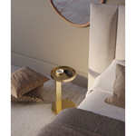 Столик приставной Bergenson Bjorn Yanis, 25,5 см, золотой