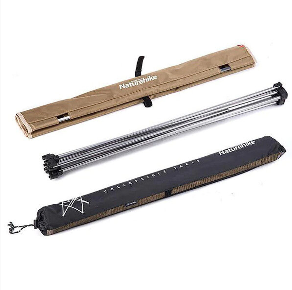Стол Naturehike NH20JJ020 складной легкий размер L хаки