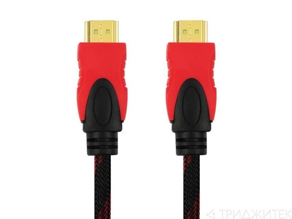 Кабель HDMI to HDMI 2,7м тканевая оплетка