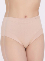 Набор из 2 трусиков-слип с завышенной талией Esencial (Размер: XL) (Цвет: черный)