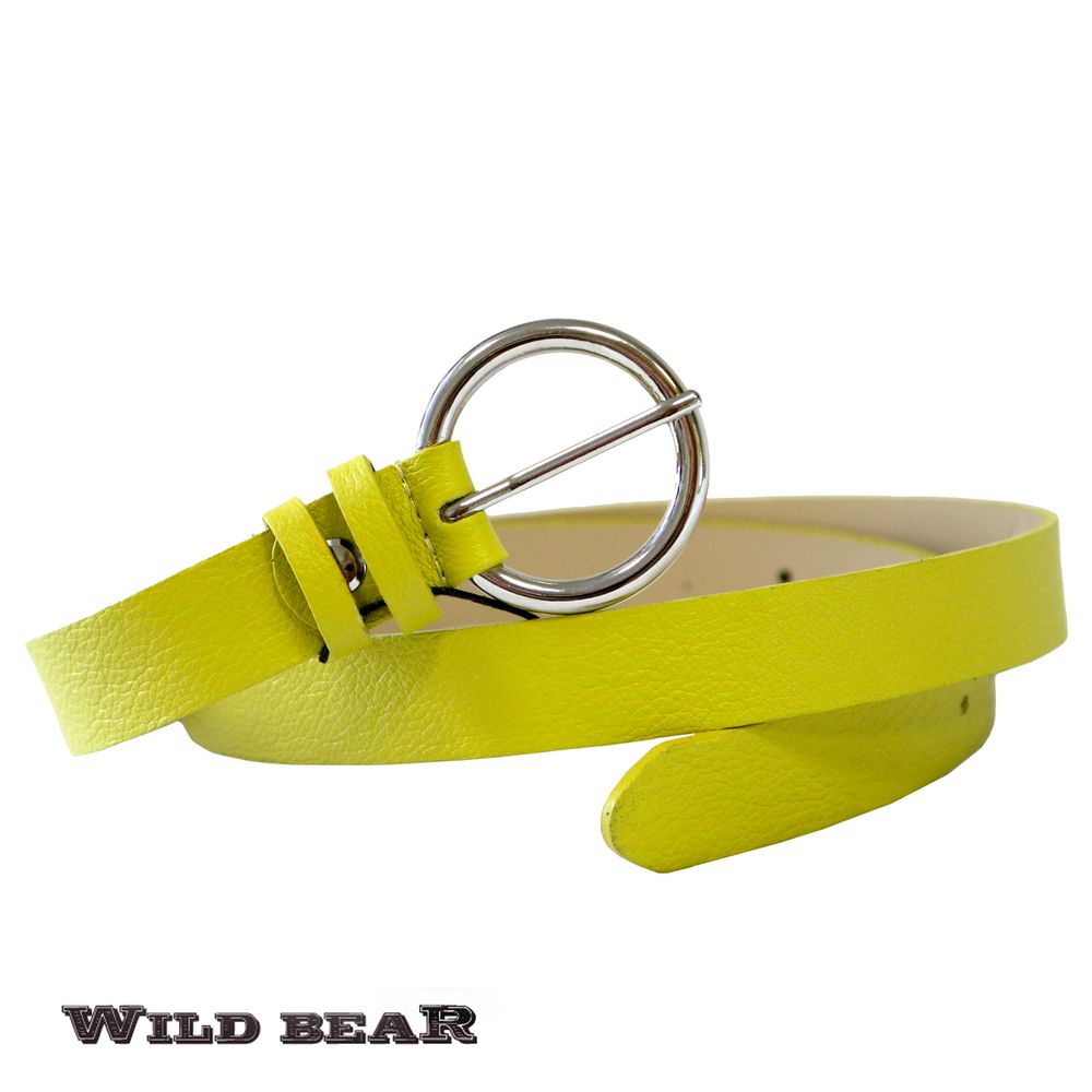 Ремень WILD BEAR RM-076m Light-Yellow (120 см)