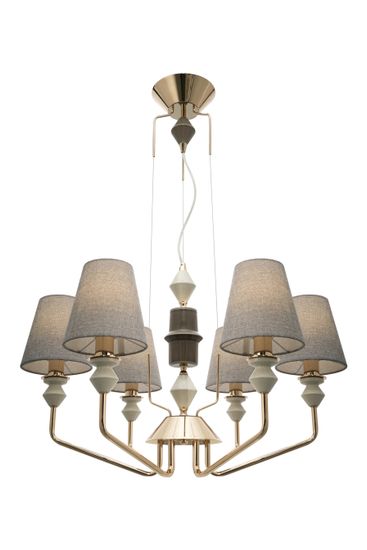 9502AP/6 CHAMPAGNE GOLD (1) Люстра NW