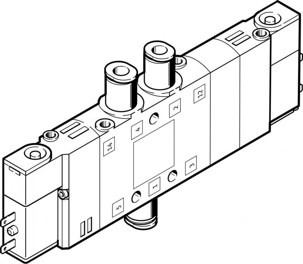 CPE14-M1BH-5/3E-QS-8 Распределитель с электроуправлением