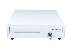 Денежный ящик PОScenter 16EM 410x415x100 механический, PUSH, белый