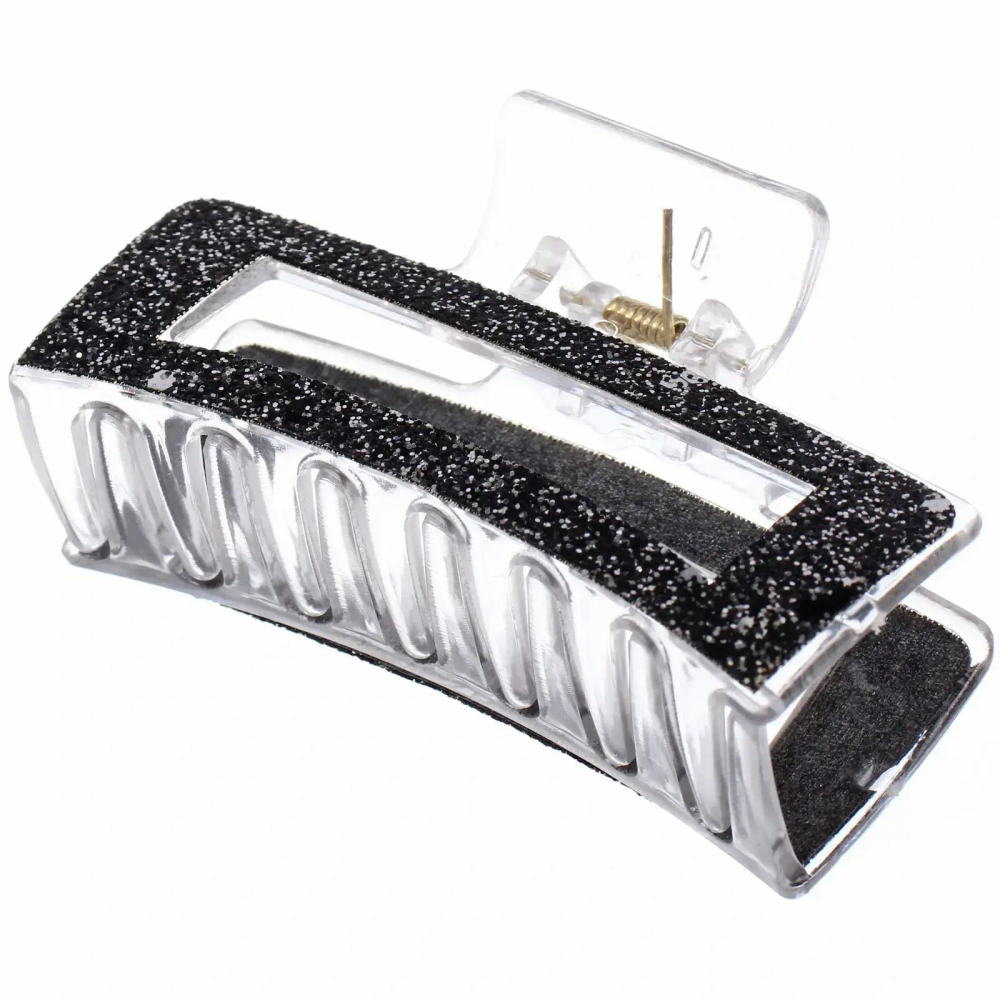 Заколка - краб для волос на блистере «MASKOTTA», шесть цветов в ассортименте, 9см