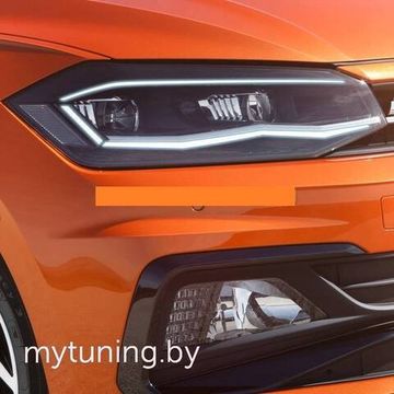 Передние фары Фольксваген Поло 2020-2021