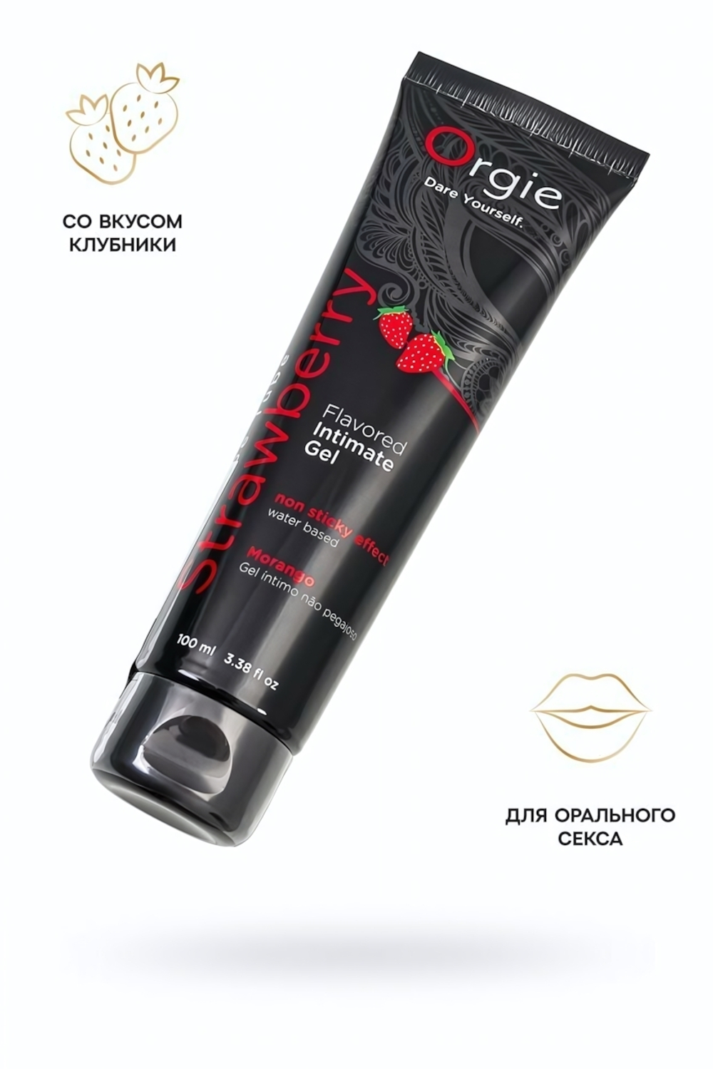 Интимный гель Orgie Lube Tube Клубника 100 мл