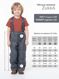 Полукомбинезон утепленный демисезонный мембрана