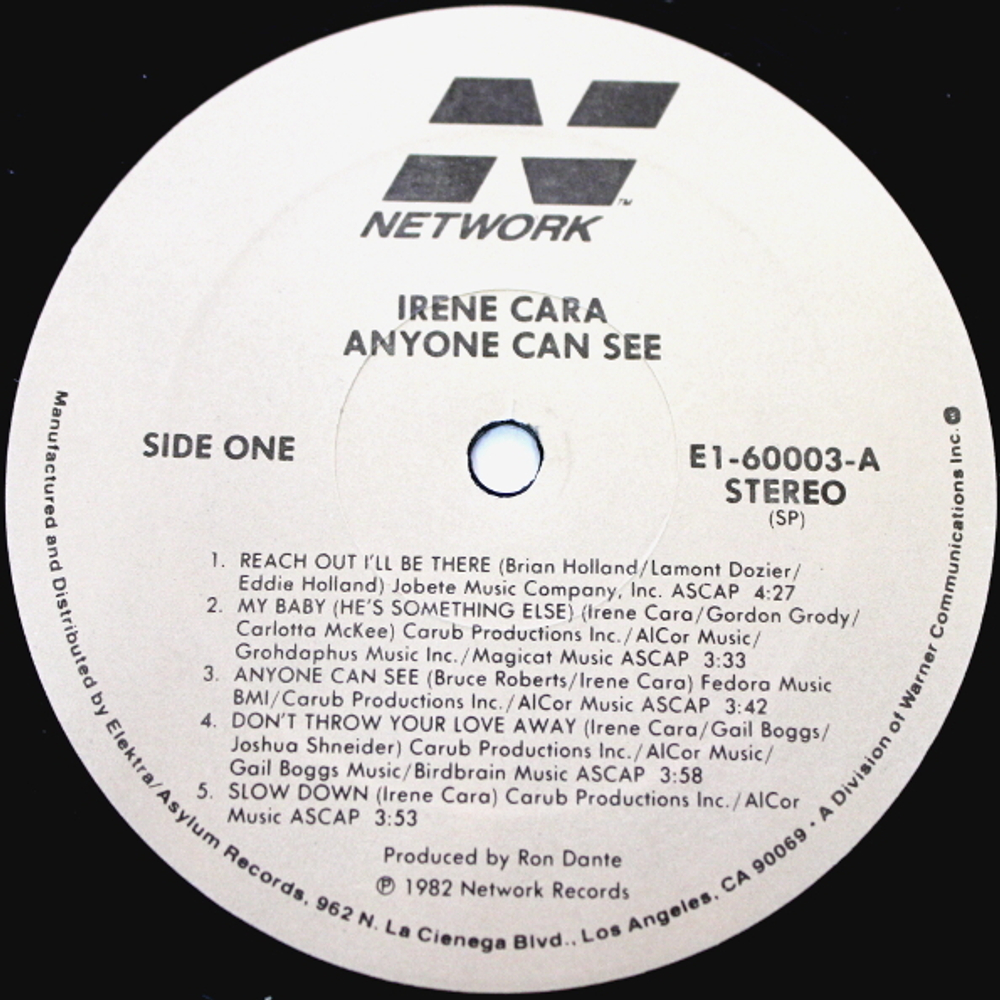 Irene Cara / Anyone Can See (LP)