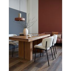 Стул Embrace, букле, молочный