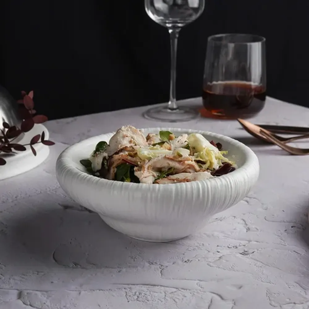 Салатник 200 мл d 17,5 см h7 см плоский White Moon P.L. Proff Cuisine [2]