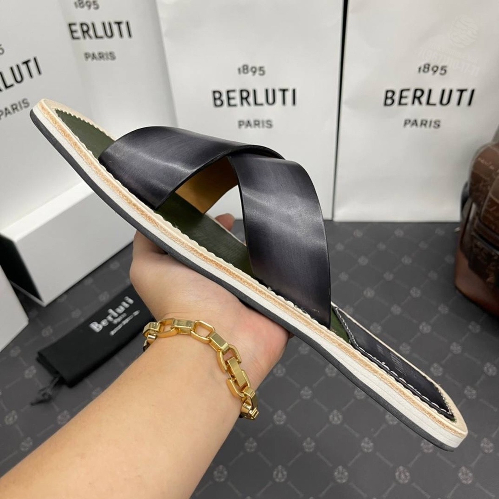 Шлепанцы Berluti