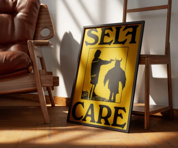 Постер на бумаге Selfcare